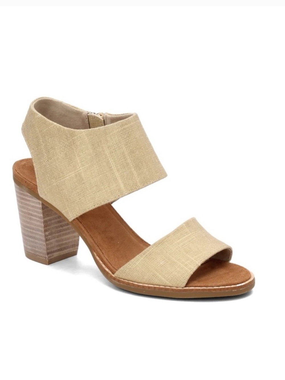TOMS Majorca Cut Out Block Heel Sandals